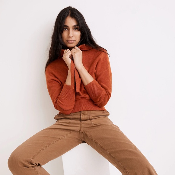 Madewell Clairview Hoodie Sweater - Picture 1 of 7